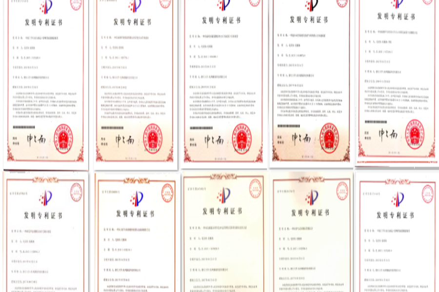 荆门AG真人国际毛根海团队已获得流体力学尝试仪器（装置）有关发现专利15项